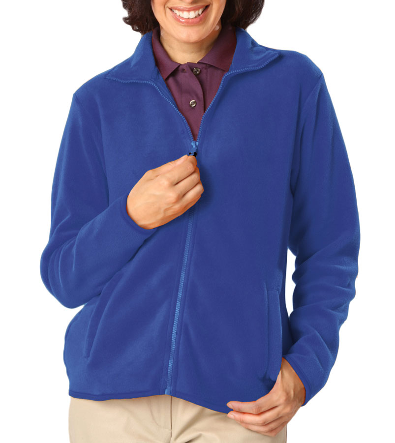Blue Generation Ladies Micro Fleece Full Zip Jacket