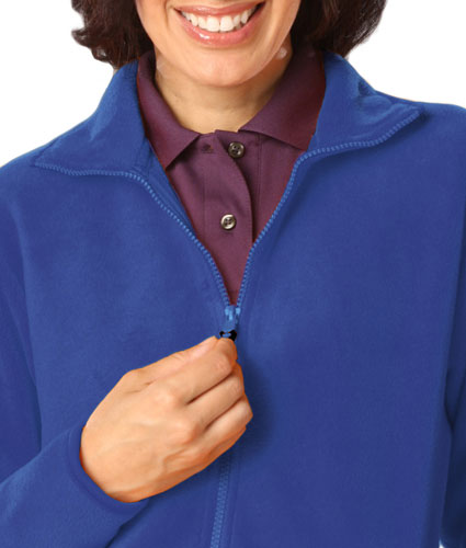 Blue Generation Ladies Micro Fleece Full Zip Jacket
