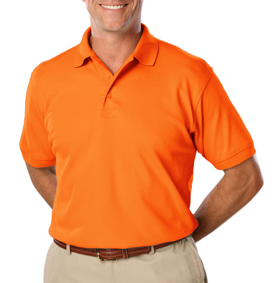 Blue Generation Mens HI Vis Polo Shirt