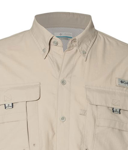 Columbia Bahama II Mens Long Sleeve Fishing Shirt