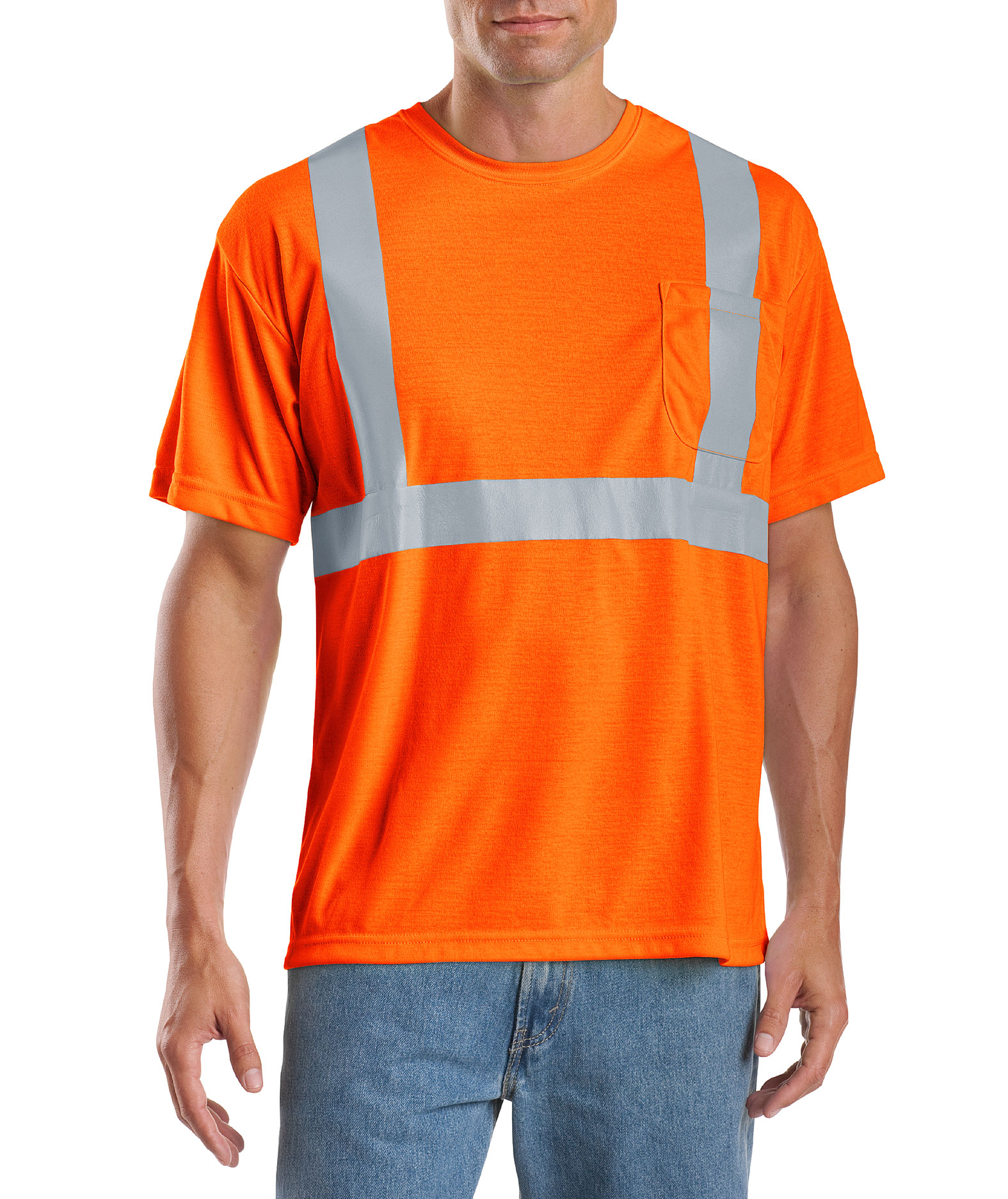 CornerStone Mens ANSI 107 Class 2 Safety T-Shirt