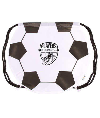 Gametime Soccer Ball Drawstring Backpack