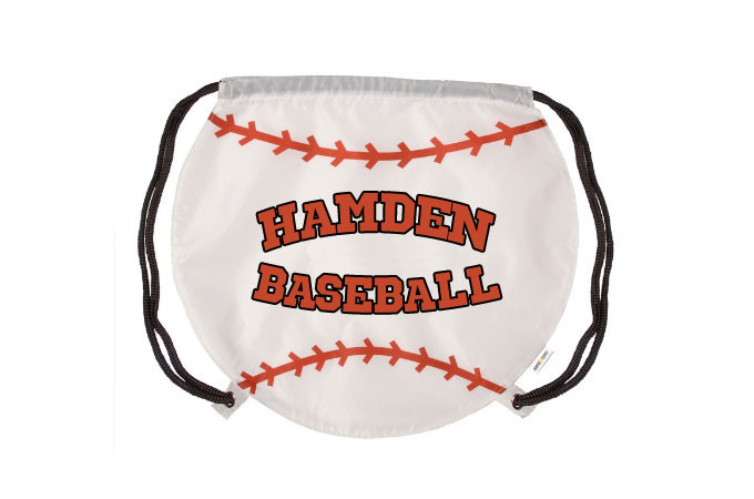 Gametime Baseball Drawstring Backpack