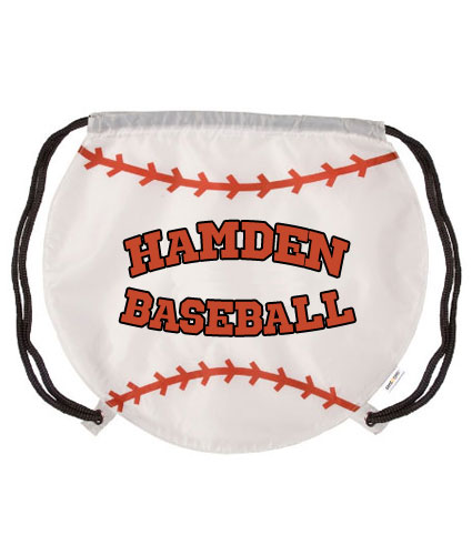 Gametime Baseball Drawstring Backpack