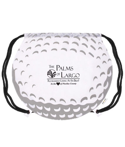 Gametime Golf Ball Drawstring Backpack