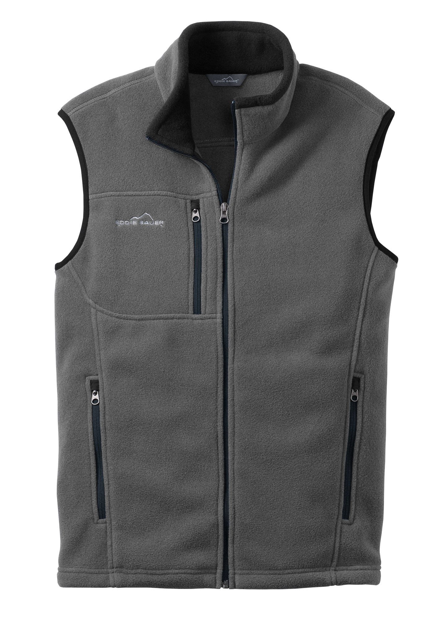 Eddie Bauer Mens Full Zip Fleece Vest
