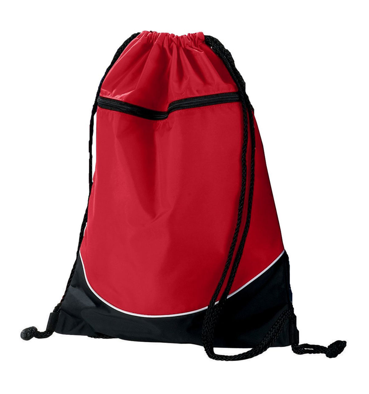 Augusta Tri-Color Drawstring Backpack