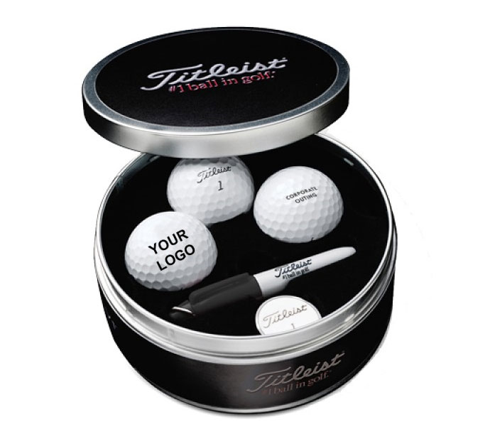 Titleist Pro V1 Tin With Customizable Golf Balls