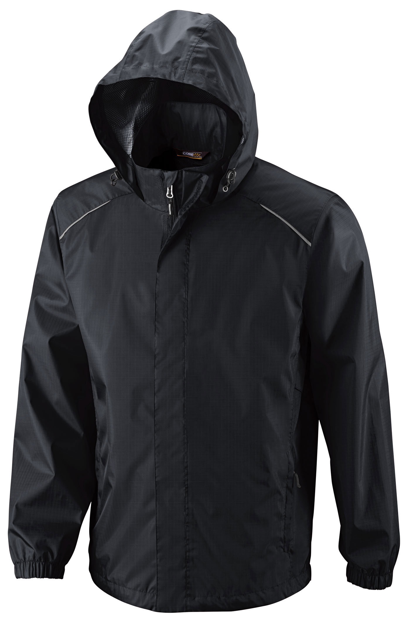 Core365 Mens Climate Seam-Sealed Lightweight Ripstop Jacket