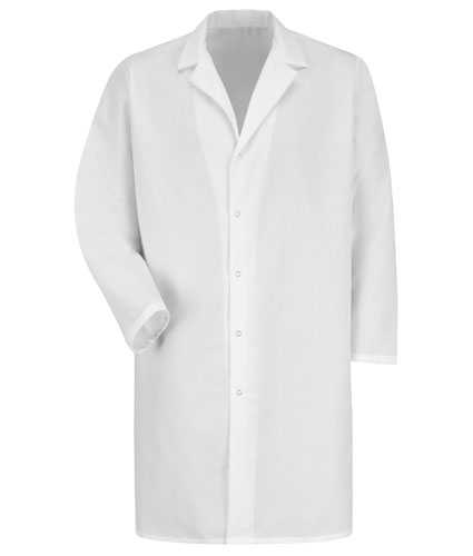 Red Kap Adult Specialized Gripper Lab Coat