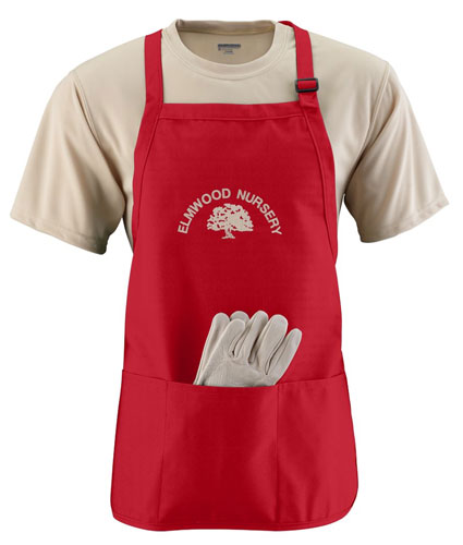 Augusta Medium Length Apron with Pouch