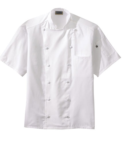 Edwards Adult Mesh Back Chef Coat with 12 Buttons