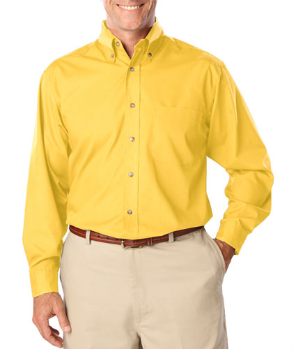 Blue Generation Mens Super Blend Long Sleeve Poplin