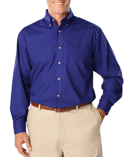 Blue Generation Mens Tall Super Blend Poplin