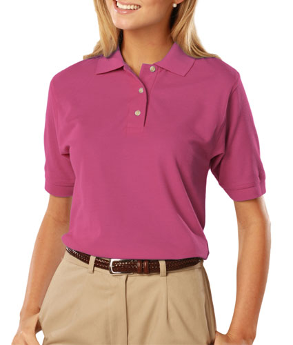 Blue Generation Ladies Egyptian Cotton Pique Polo