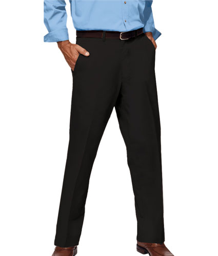 Blue Generation Mens Teflon Twill Flat Front Pants