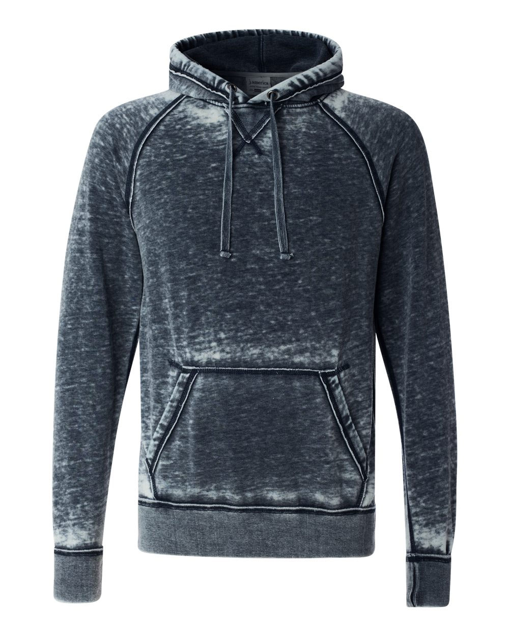 J America Adult Vintage Zen Fleece Hooded Pullover Sweatshirt