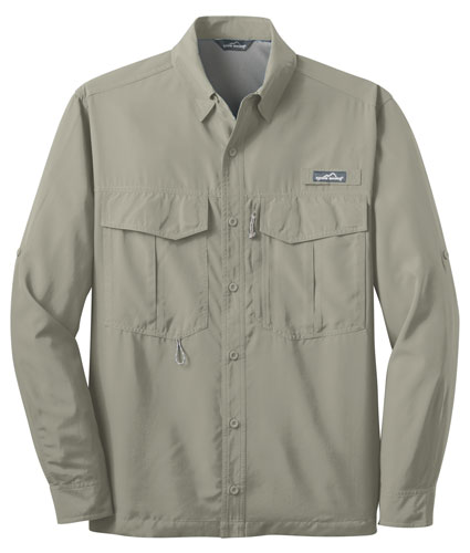 Eddie Bauer Adult Long Sleeve Performance Fishing Shirt