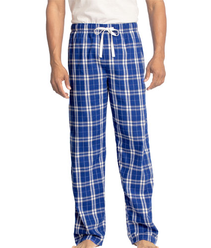District Mens Flannel Plaid Pajama Pants