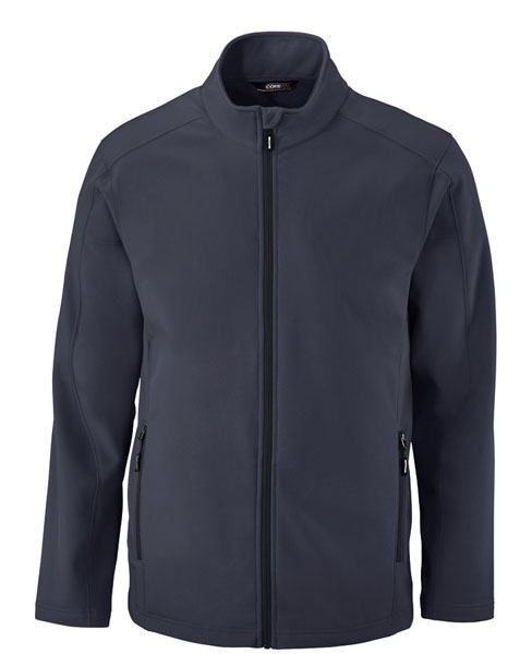 Core365 Mens Cruise Two-Layer Fleece Bonded Soft Shell Jacket
