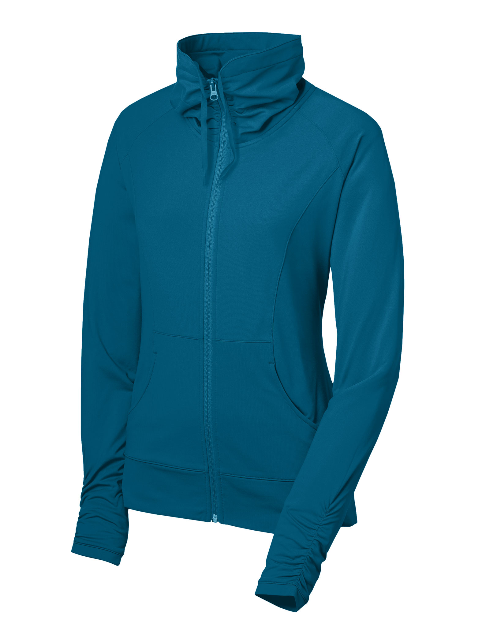 Sport-Tek Ladies Sport-Tek Stretch Full Zip Warm-Up