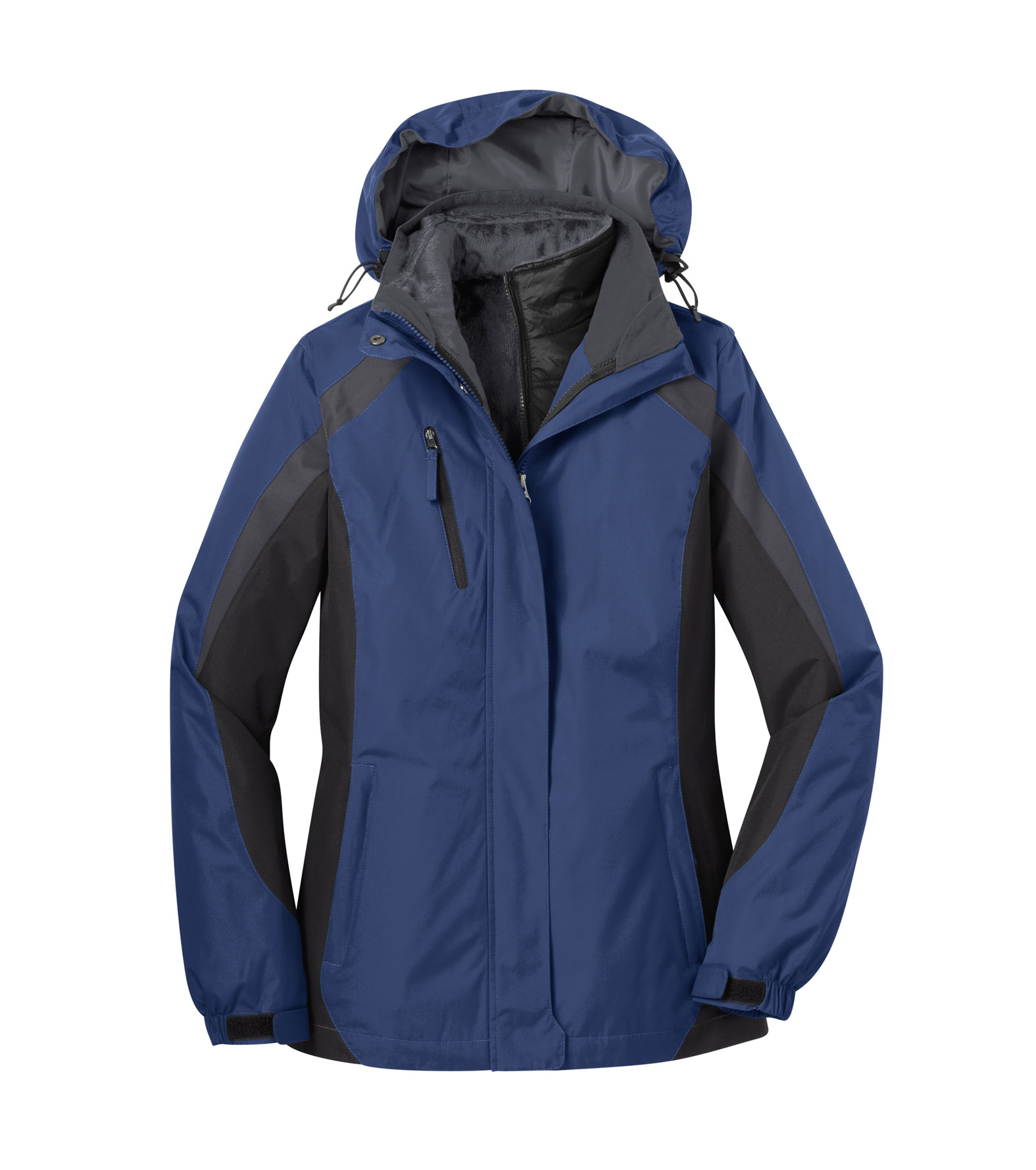 Port Authority Ladies Colorblock 3-in-1 Jacket