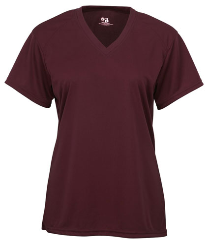 Badger Ladies B-Core V-Neck T-Shirt