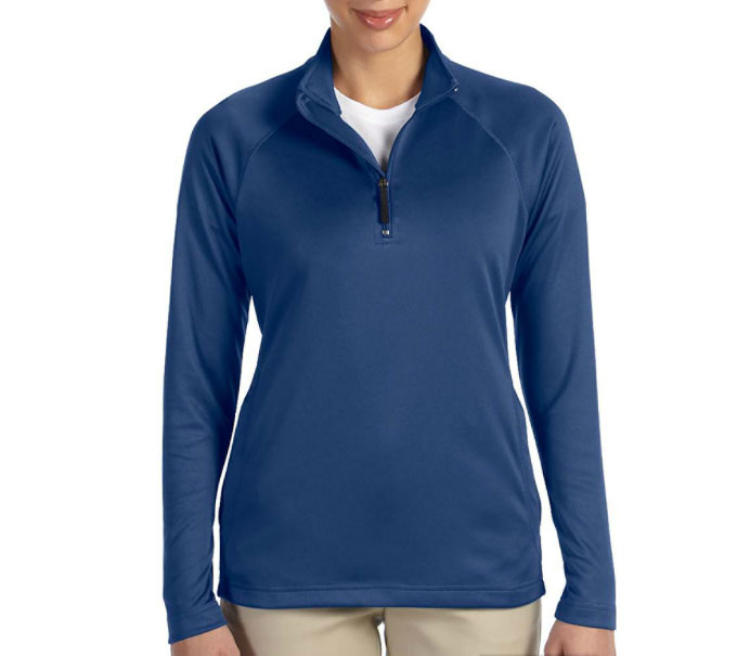 Devon  Jones Ladies Stretch Tech-Shell Compass Quarter-Zip