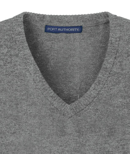 Port Authority Mens V-Neck Sweater