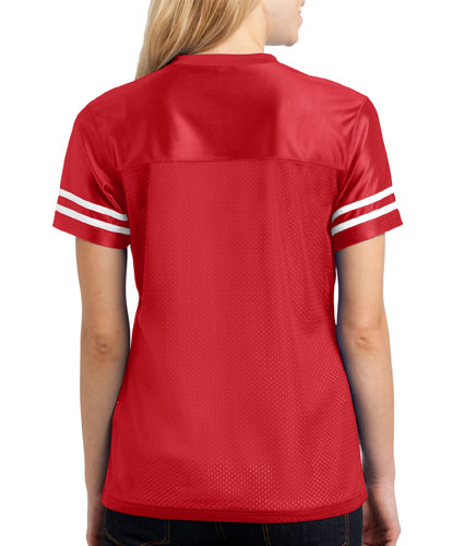 Sport-Tek Ladies PosiCharge Replica Football Fan Jersey