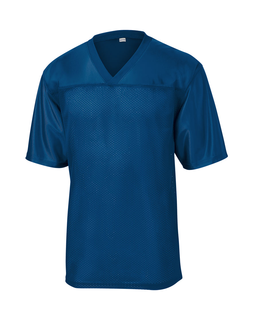 Sport-Tek Mens PosiCharge Replica Football Fan Jersey