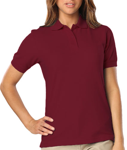 Blue Generation Ladies Stain Release Wicking Polo