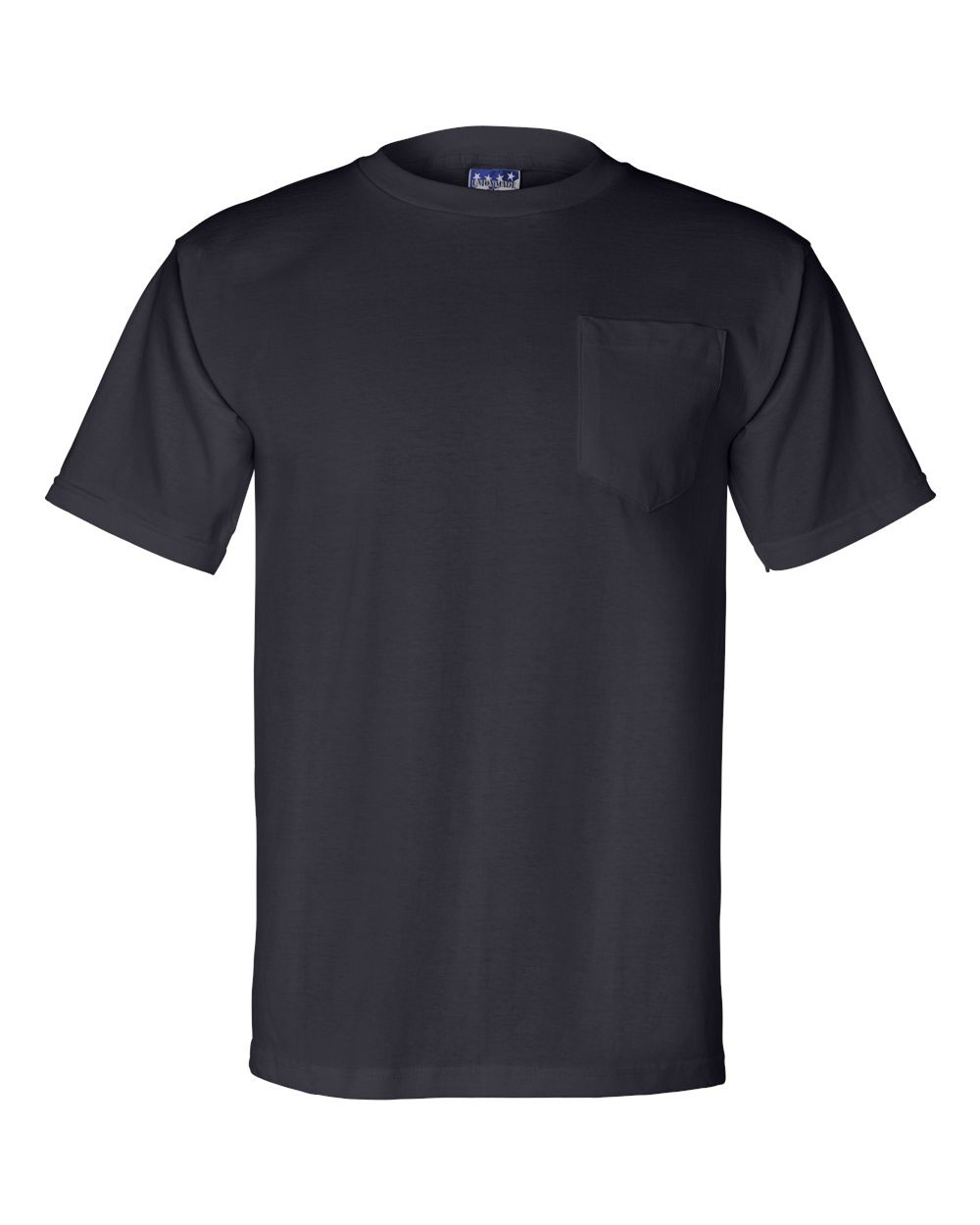 Bayside Adult USA Union Made Pocket T-Shirt