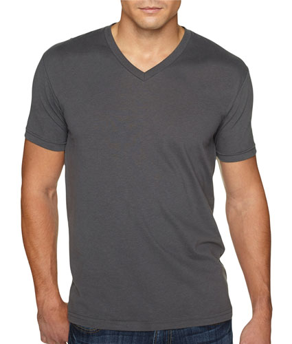 Next Level Mens Premium Sueded V-neck T-Shirt
