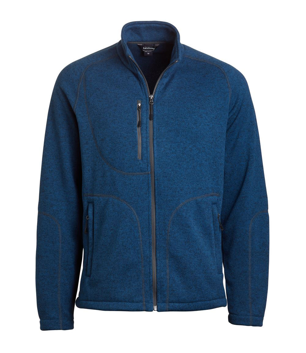 Landway Mens Ashton Sweater Knit Fleece
