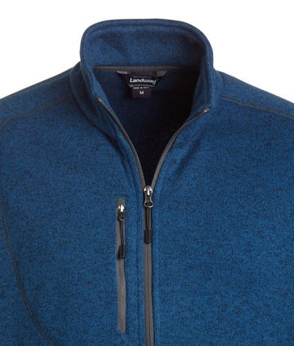 Landway Mens Ashton Sweater Knit Fleece