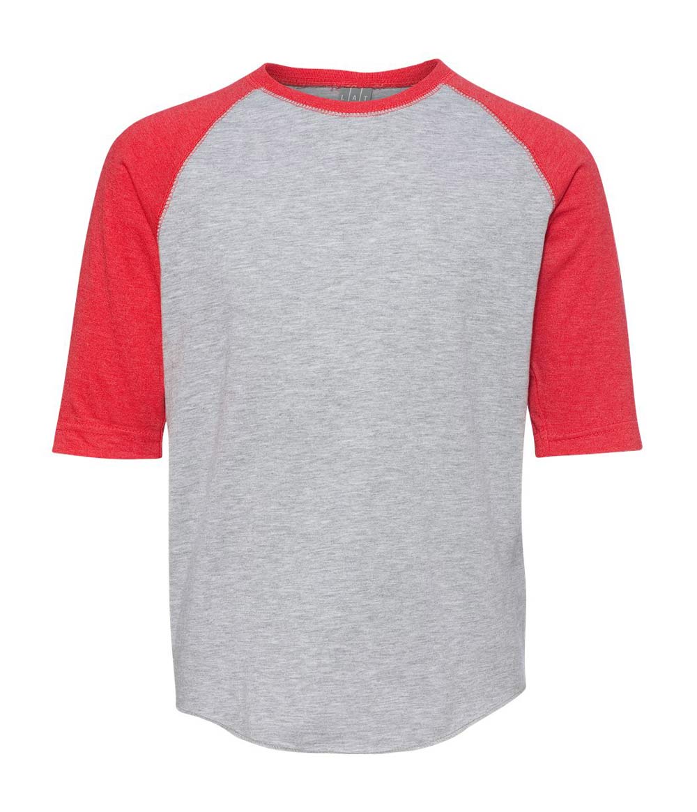 LAT Youth Vintage Fine Jersey Baseball T-Shirt