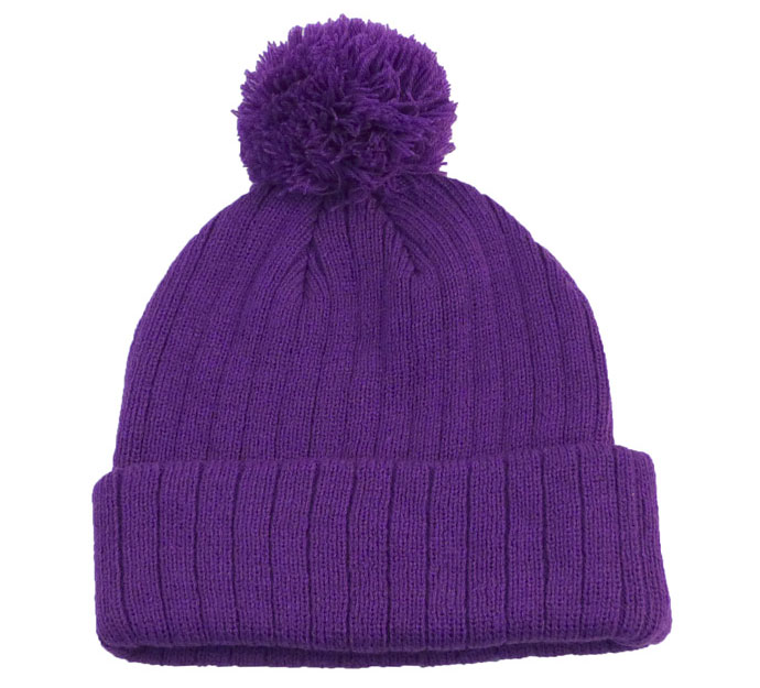 Apollo Acrylic Beanie with Pom