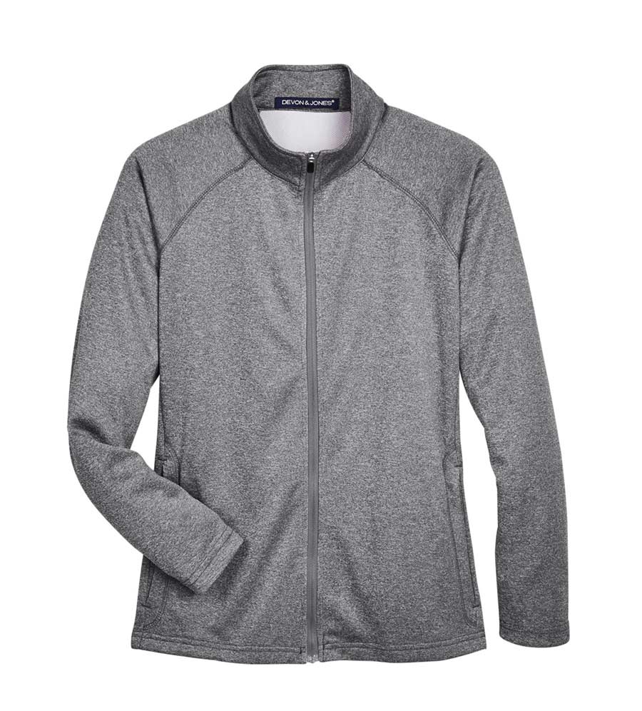 Devon  Jones Ladies Stretch Tech-Shell Compass Full-Zip