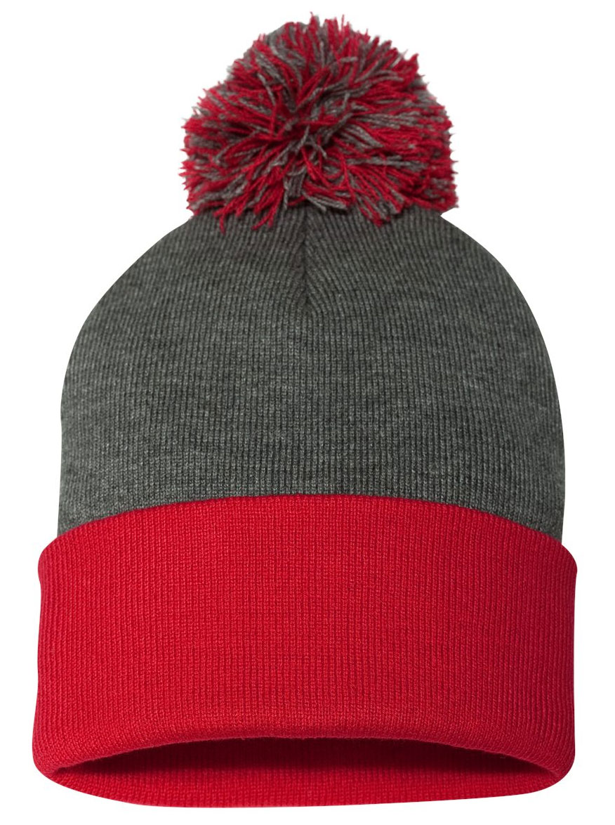 Sportsman Pom Pom Knit Beanie