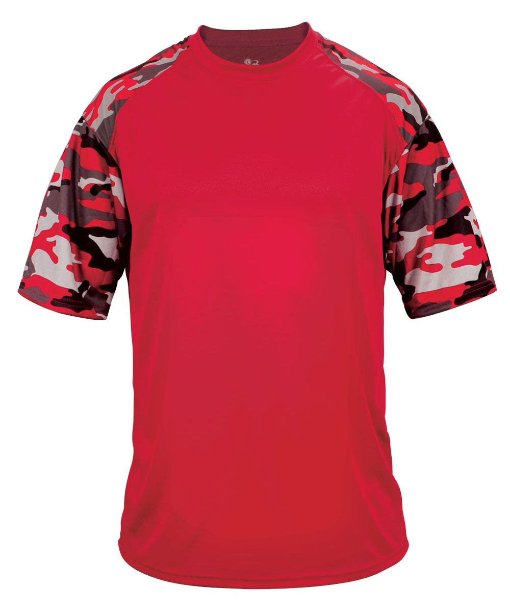 Badger Youth Camo Sport T-Shirt