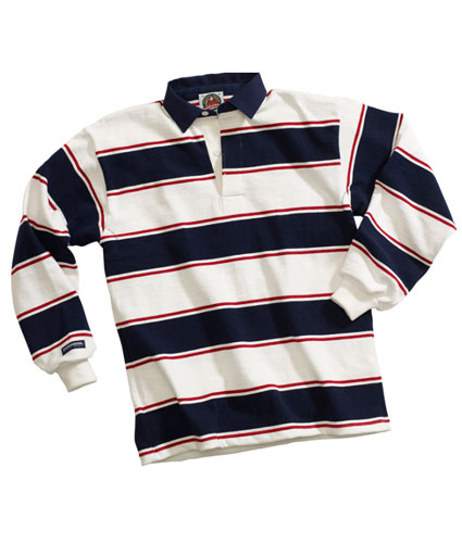 Mens Soho Stripes Rugby Jersey