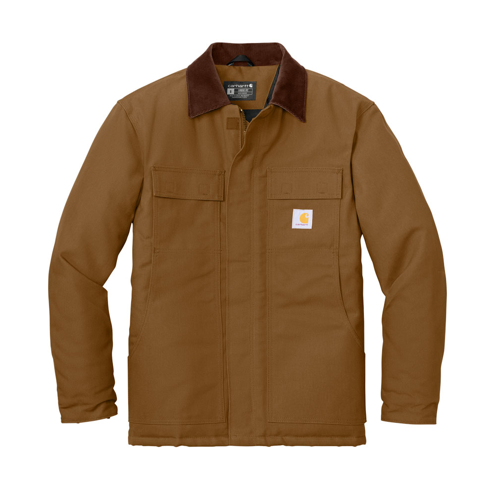 Carhartt Duck Traditional Coat  Arctic Quilt Lined