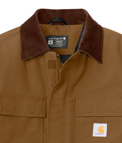 Carhartt Duck Traditional Coat  Arctic Quilt Lined