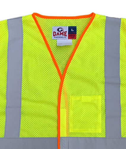 Game Sportswear Adult Econo-Safety Mesh Vest
