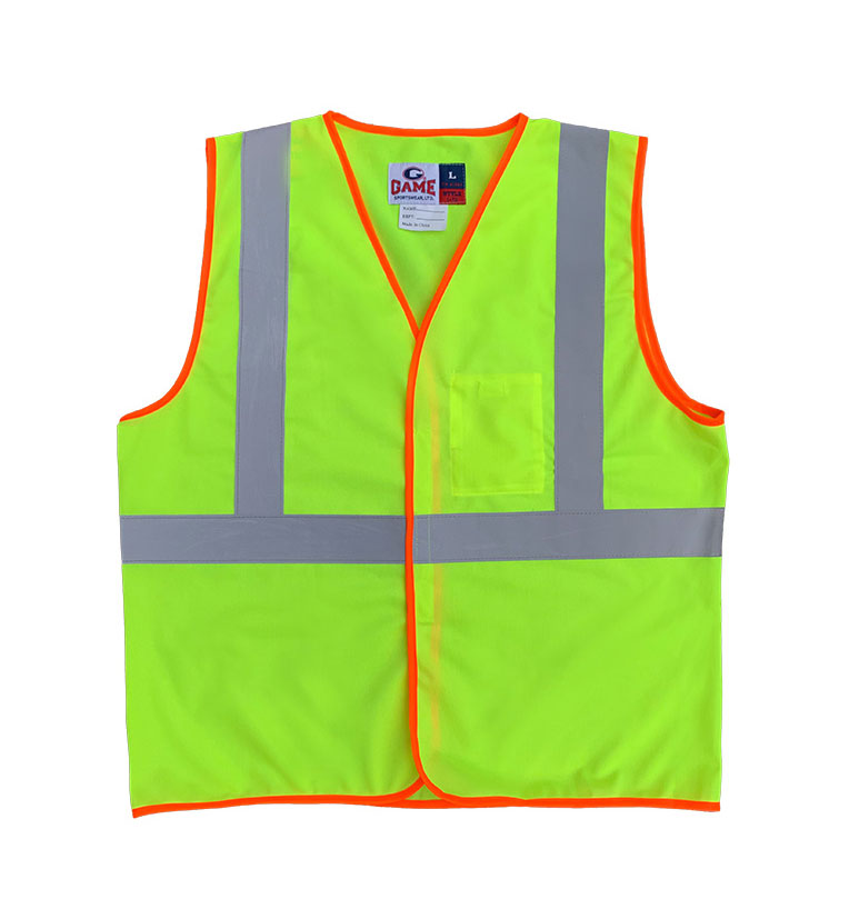 Game Sportswear Adult Econo-Safety Polyester Vest