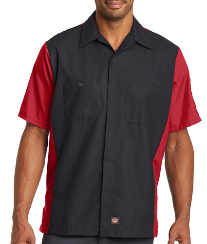 Red Kap Mens Crew Shirt