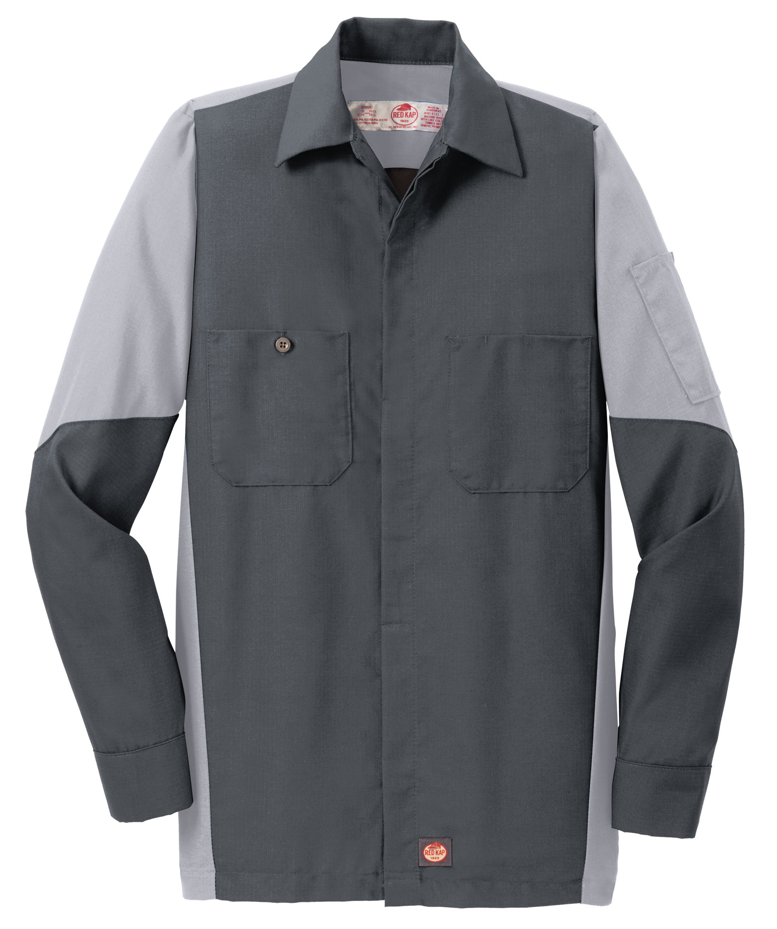 Red Kap Mens Long Sleeve Crew Shirt
