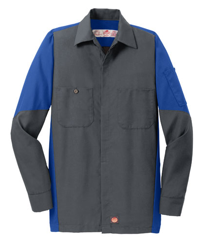 Red Kap Mens Long Sleeve Crew Shirt