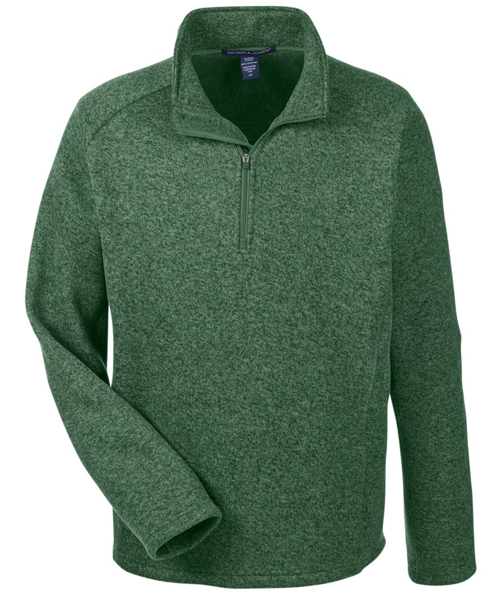 Devon  Jones Mens Bristol Sweater Fleece Quarter-Zip